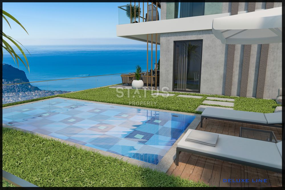 Вилловый проект класса люкс с видом на море и город. 406м2 - 411м2 фото 4