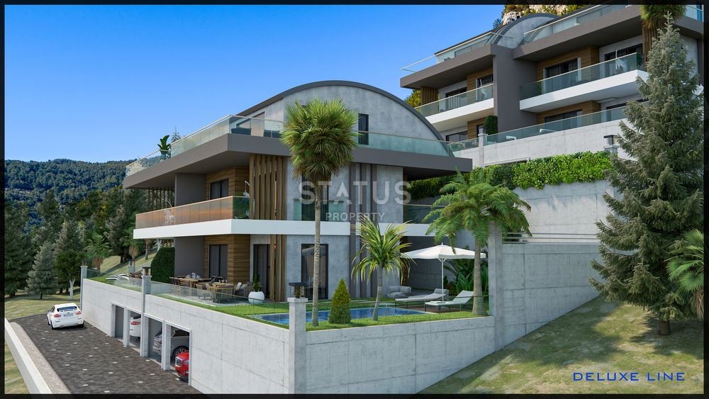 Вилловый проект класса люкс с видом на море и город. 406м2 - 411м2 фото 6