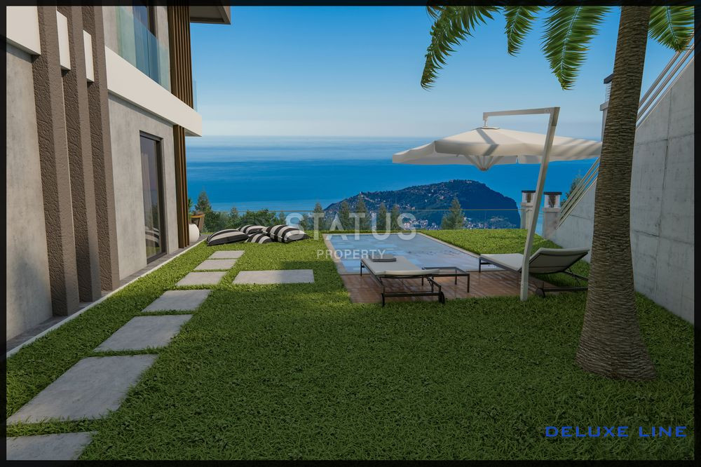Вилловый проект класса люкс с видом на море и город. 406м2 - 411м2 фото 7