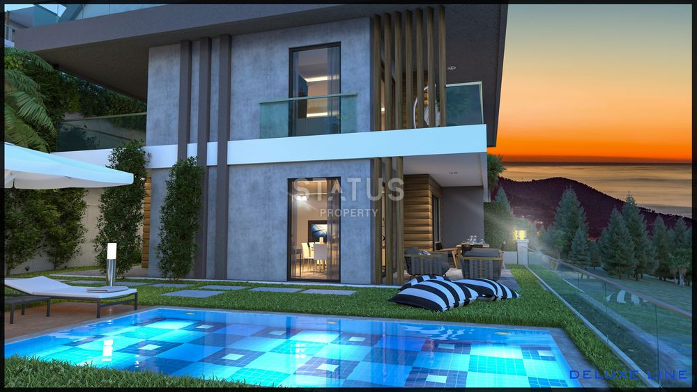 Вилловый проект класса люкс с видом на море и город. 406м2 - 411м2 фото 13