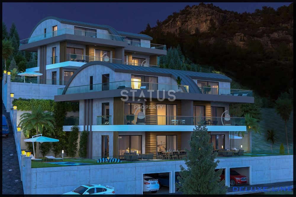 Вилловый проект класса люкс с видом на море и город. 406м2 - 411м2 фото 16