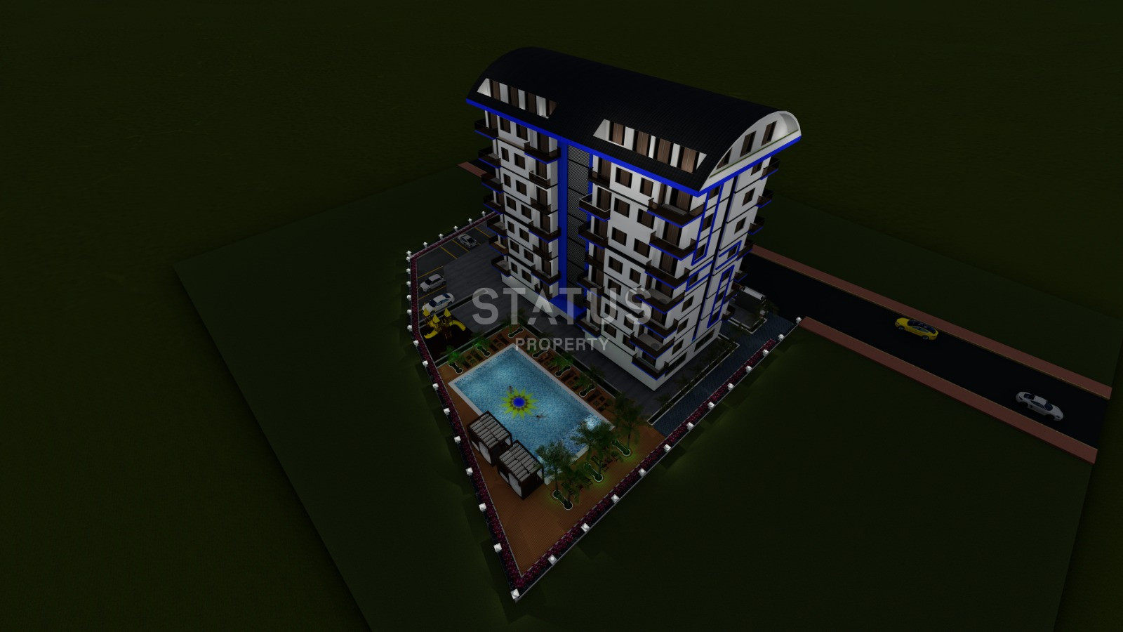 Новый инвестиционный проект в Авсалларе. 44 м2  - 80м2 фото 8