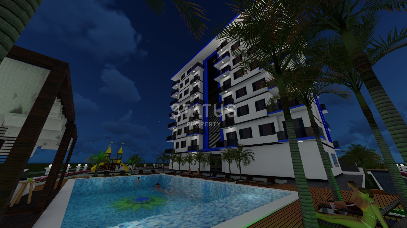 Новый инвестиционный проект в Авсалларе. 44 м2  - 80м2 фото 15