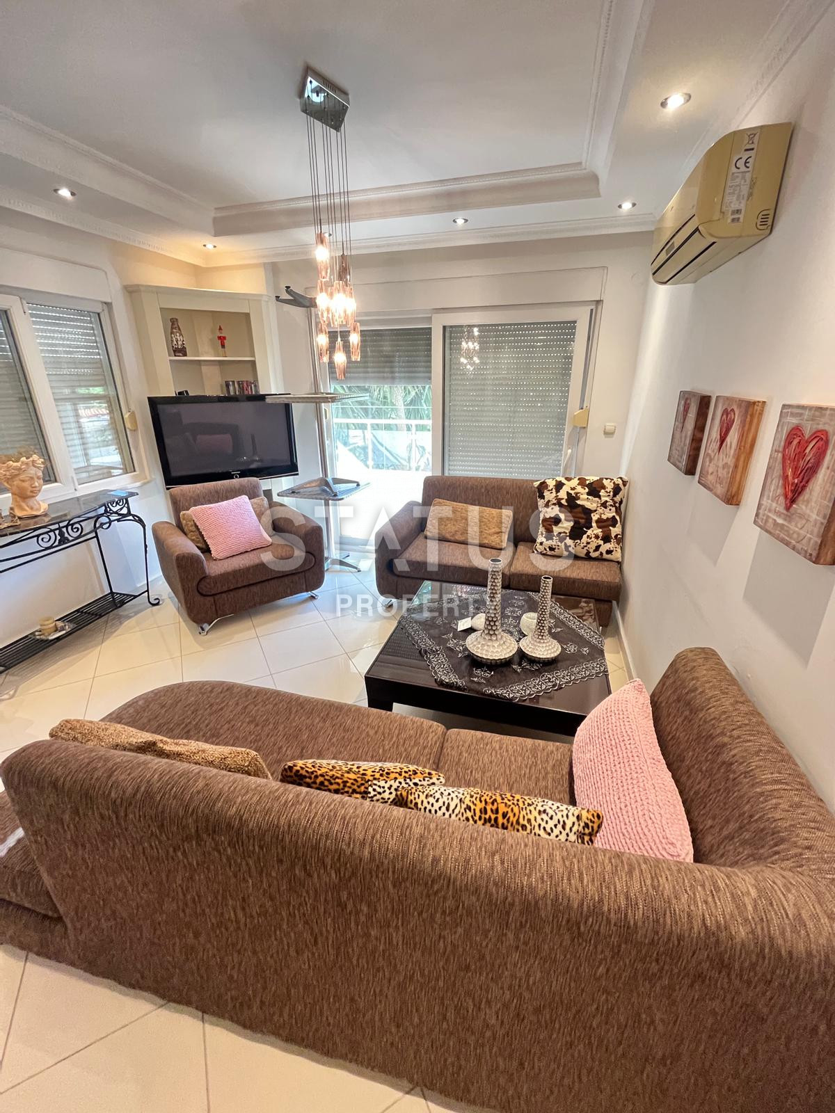 Четырёхкомнатная меблированная квартира с хорошей локацией в близи пляжа Клеопатра. 145м2 фото 17