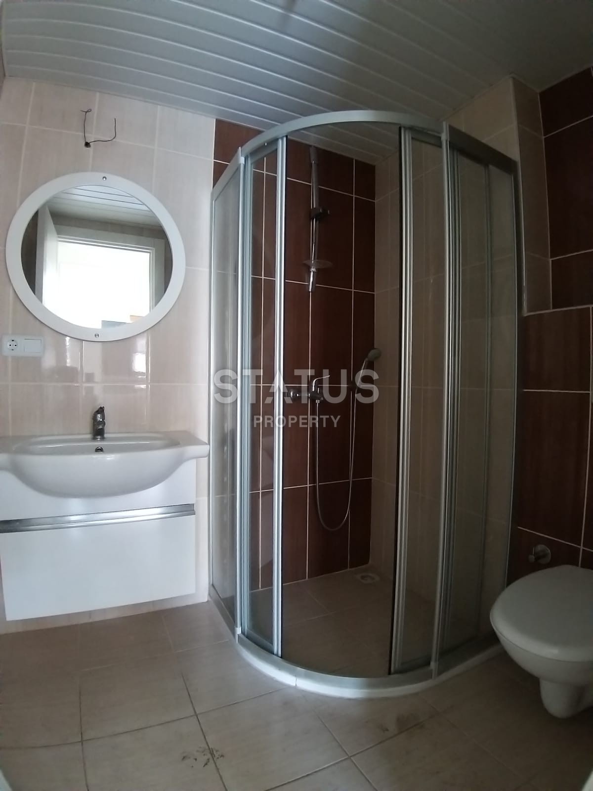 Двухкомнатная квартира в Махмутларе Алания, без мебели, 68 м2 фото 7