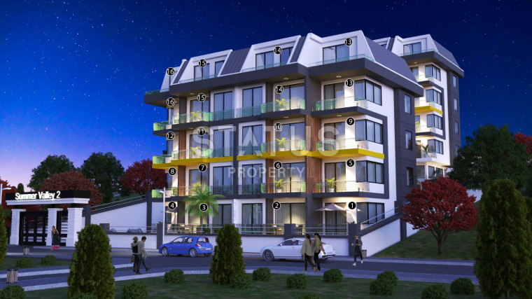 Двухкомнатная квартира в Кестеле. 50м2 фото 1