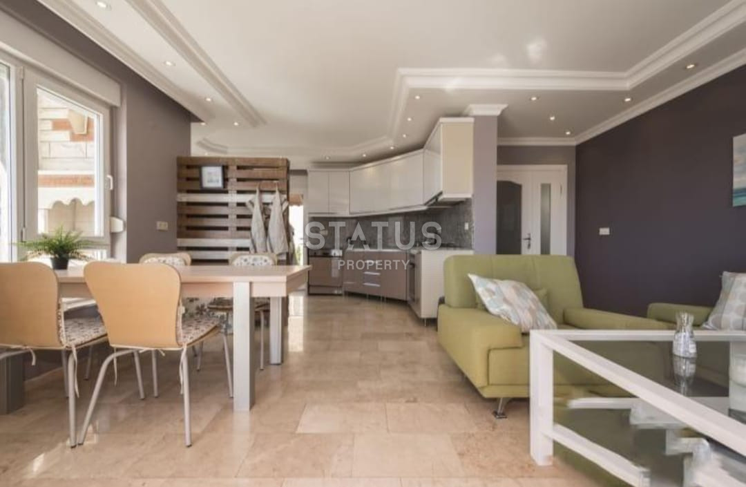 Bright, cozy apartment in the Kestel area overlooking the sea. 180m2 фото 13