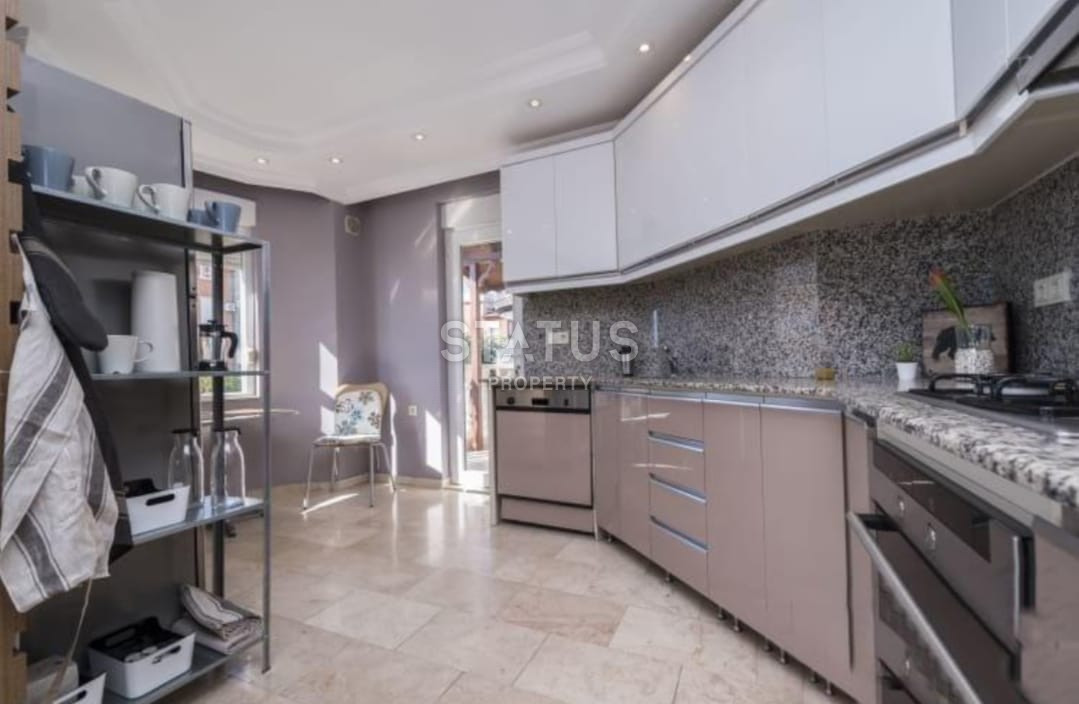 Bright, cozy apartment in the Kestel area overlooking the sea. 180m2 фото 21