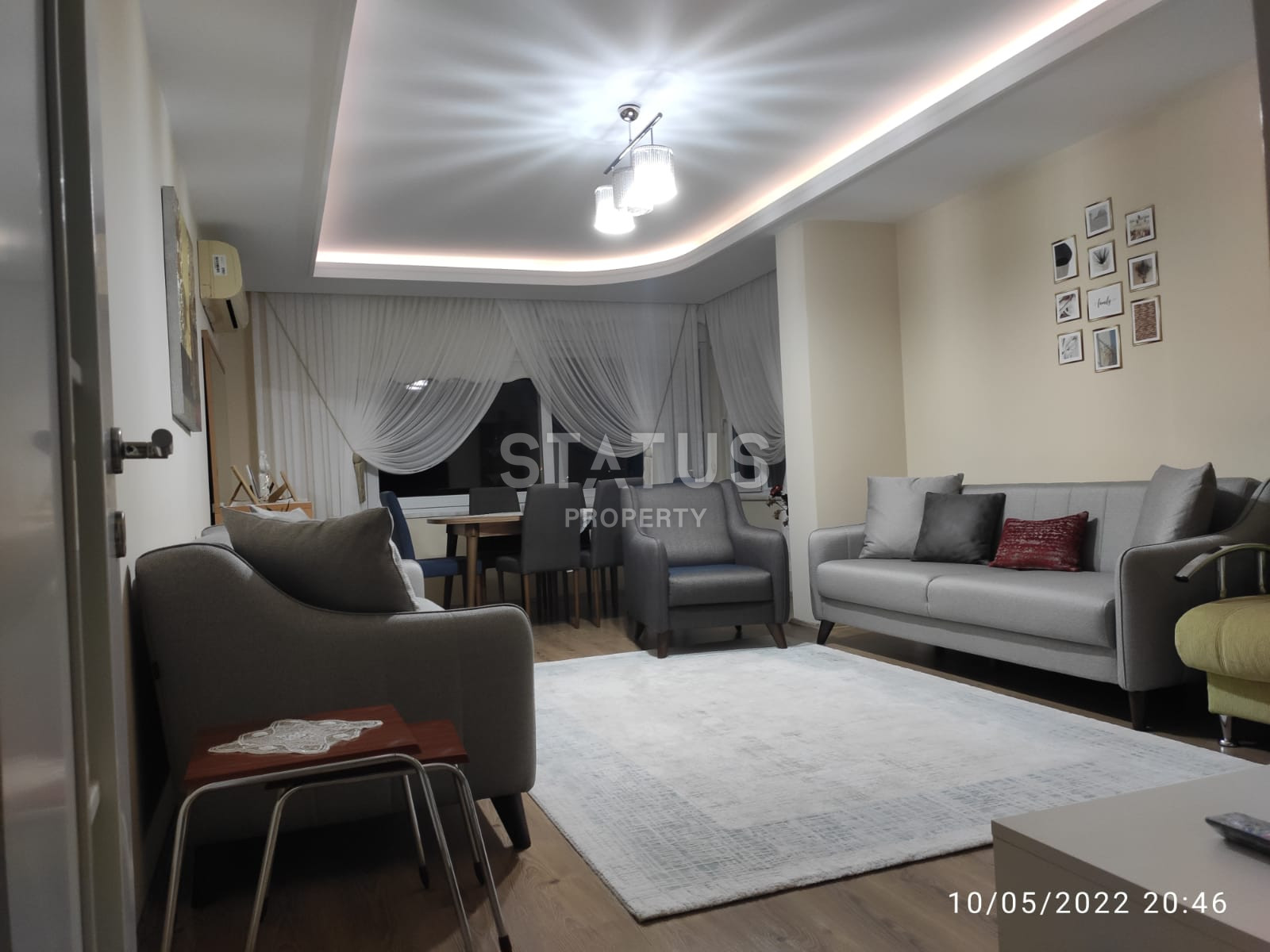 Трёхкомнатная квартира в Джикджилли, 125м2 фото 3