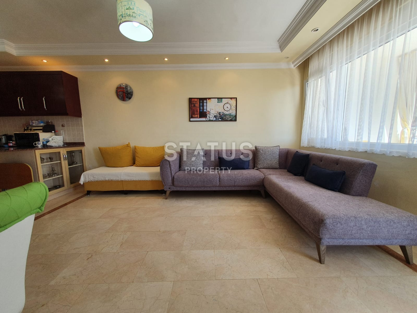 Просторная трёхкомнатная квартира площадью 110м2  с видом на море фото 12