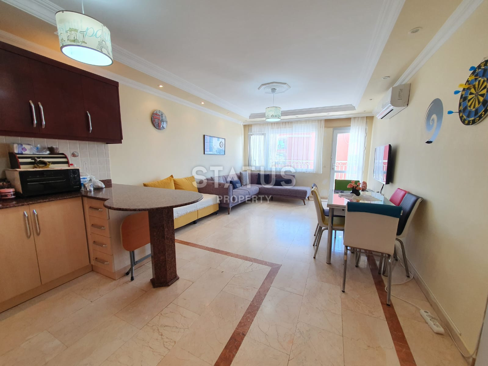 Просторная трёхкомнатная квартира площадью 110м2  с видом на море фото 14