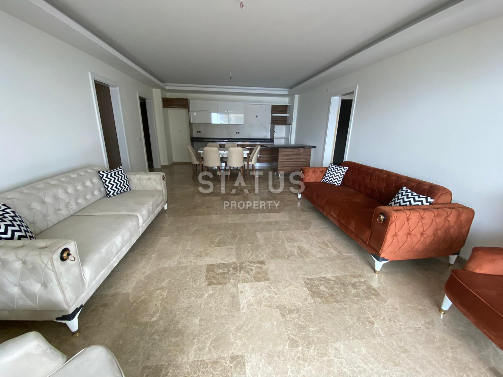 Spacious three-room apartment 50m from the sea in Mahmutlar.115m2 фото 3