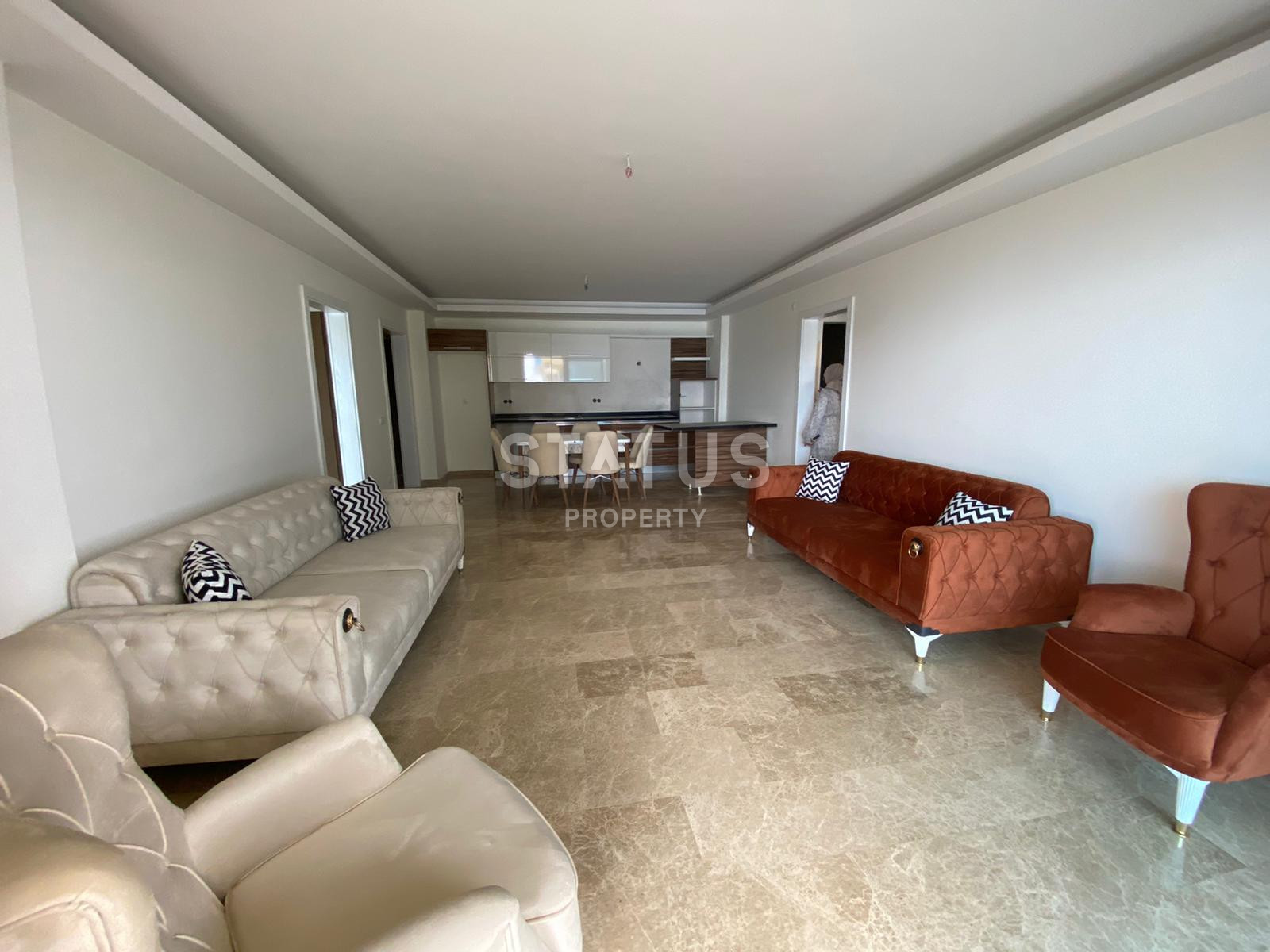 Spacious three-room apartment 50m from the sea in Mahmutlar.115m2 фото 17