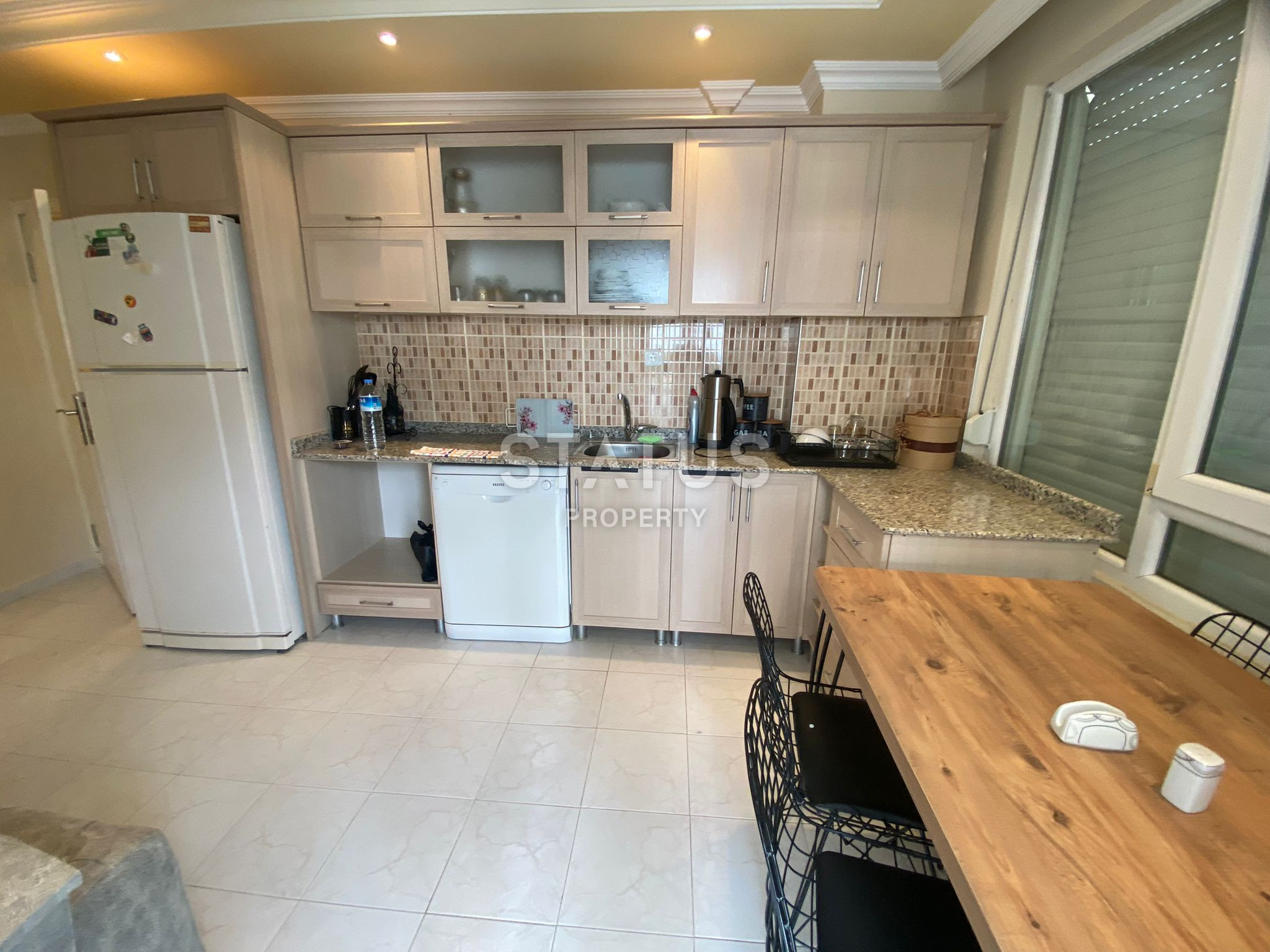 Three-room furnished apartment on Cleopatra beach. 80m2 фото 10