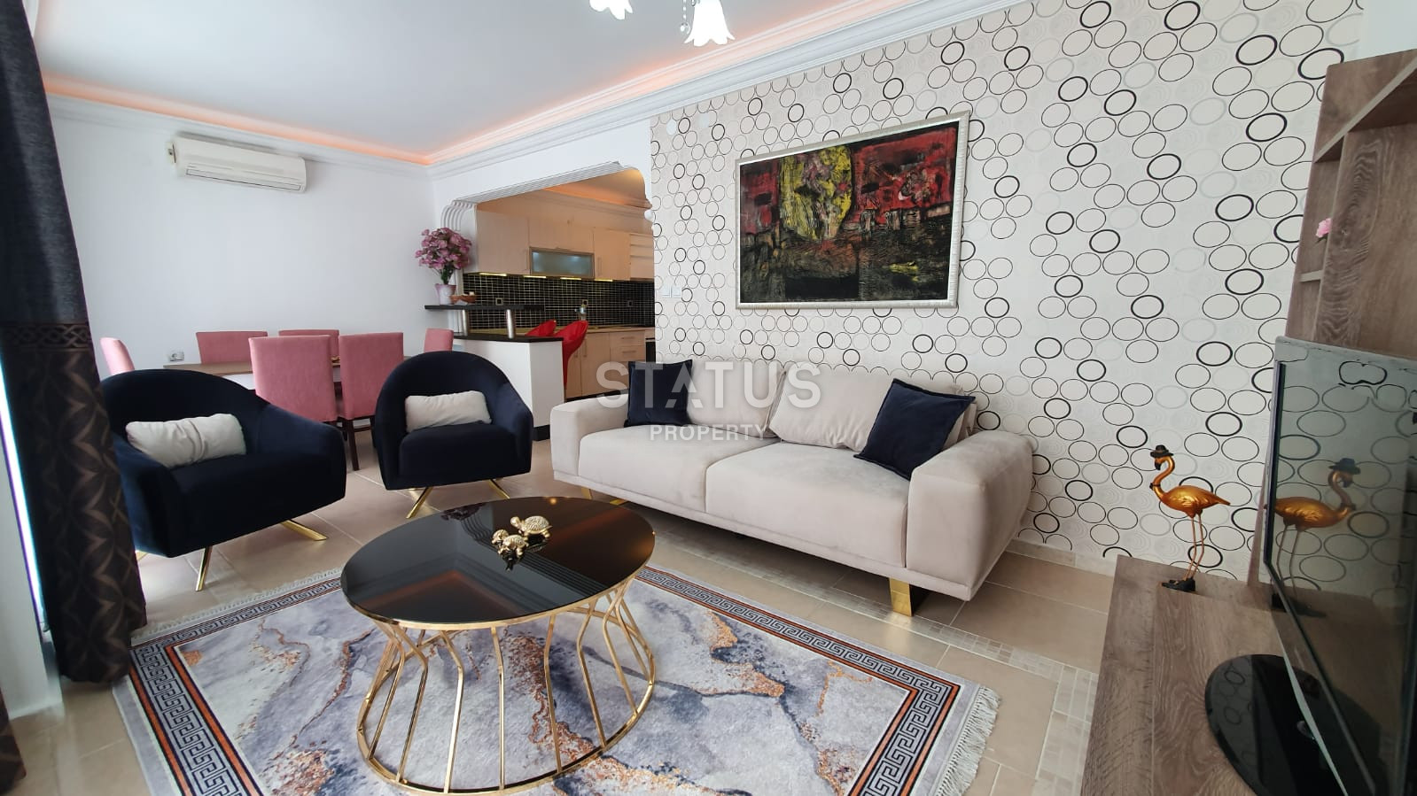 Stylish apartment 2+1 in the first coastline in Mahmutlar with sea views. 95m2 apartment 2+1 in the first coastline in Mahmutlar with sea views. 95m2 фото 17