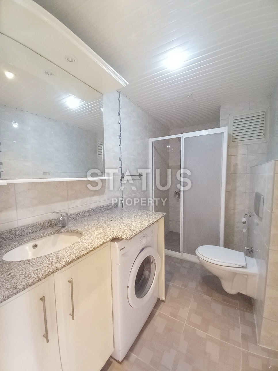 Светлая уютная трёхкомнатная квартира в Махмутларе. 100м2 фото 5