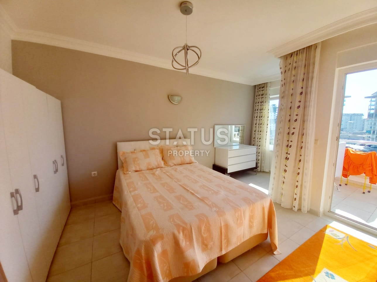 Светлая уютная трёхкомнатная квартира в Махмутларе. 100м2 фото 11