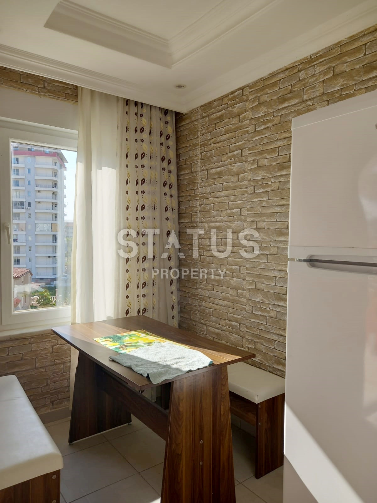 Светлая уютная трёхкомнатная квартира в Махмутларе. 100м2 фото 14