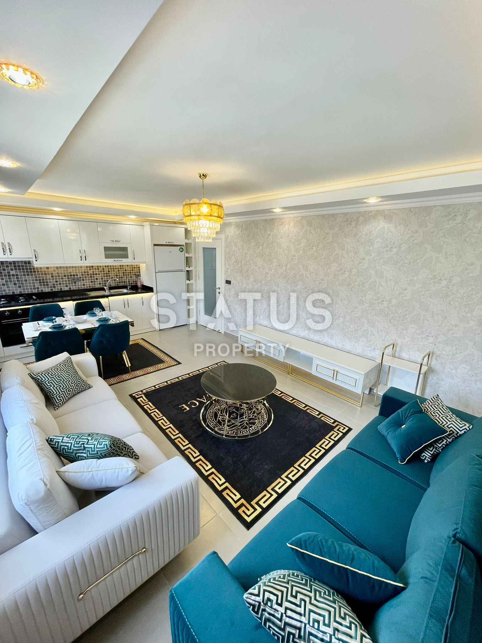 Красивая меблированная квартира 2+1 в Кестеле. 90м2 фото 2
