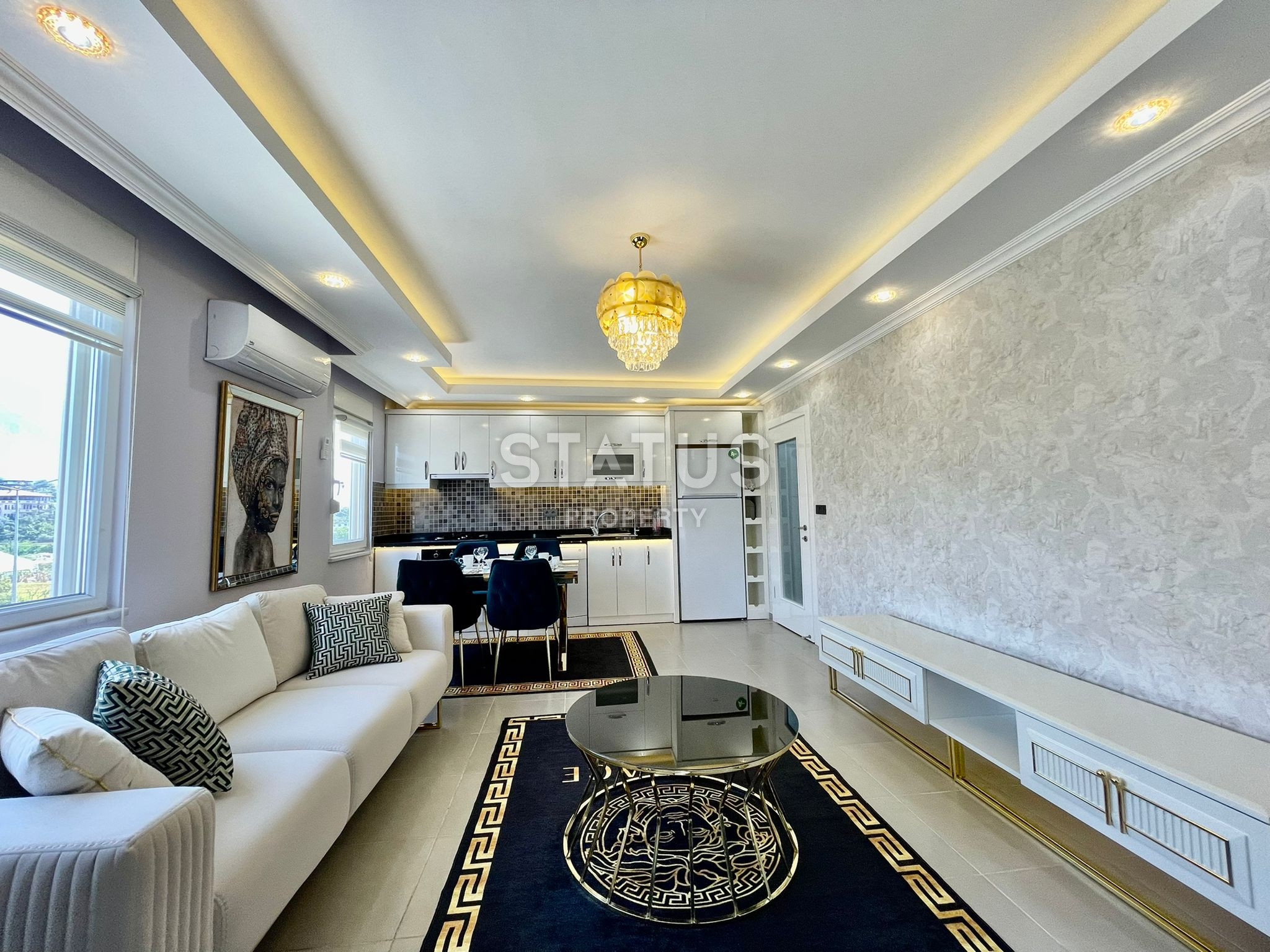 Beautiful furnished 2+1 apartment in Kestel. 90m2 фото 4