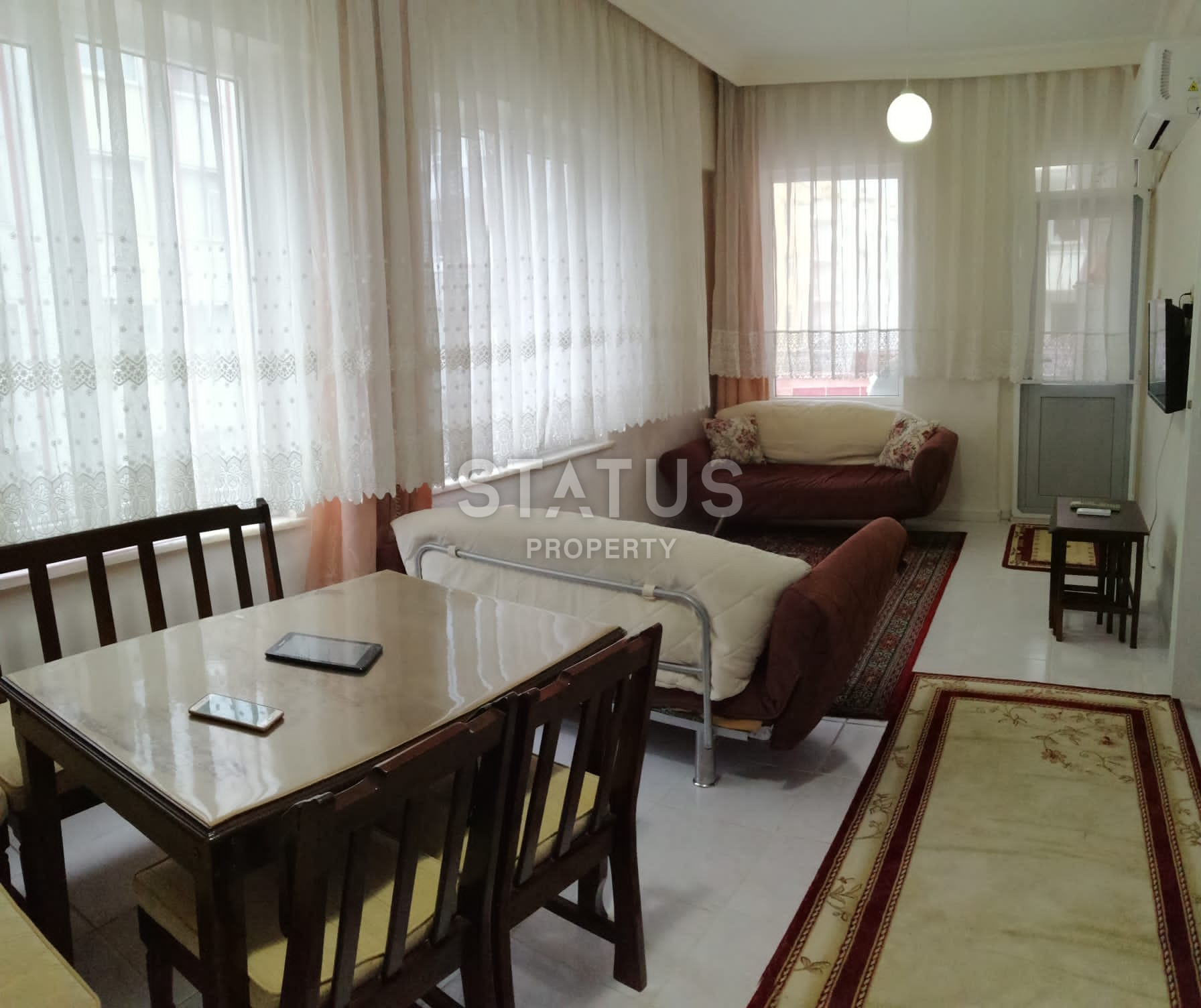 Трёхкомнатная квартира по привлекательной цене в 200м от моря в Махмутларе. 90м2 фото 4