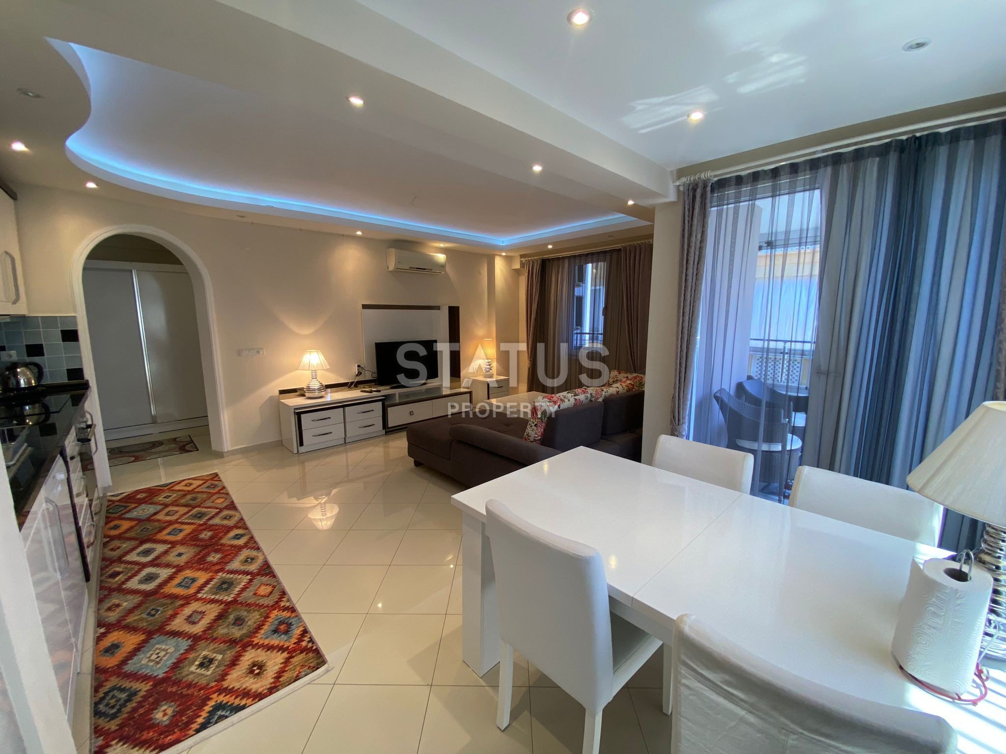 Three-room furnished apartment on Cleopatra beach. 90m2 фото 10