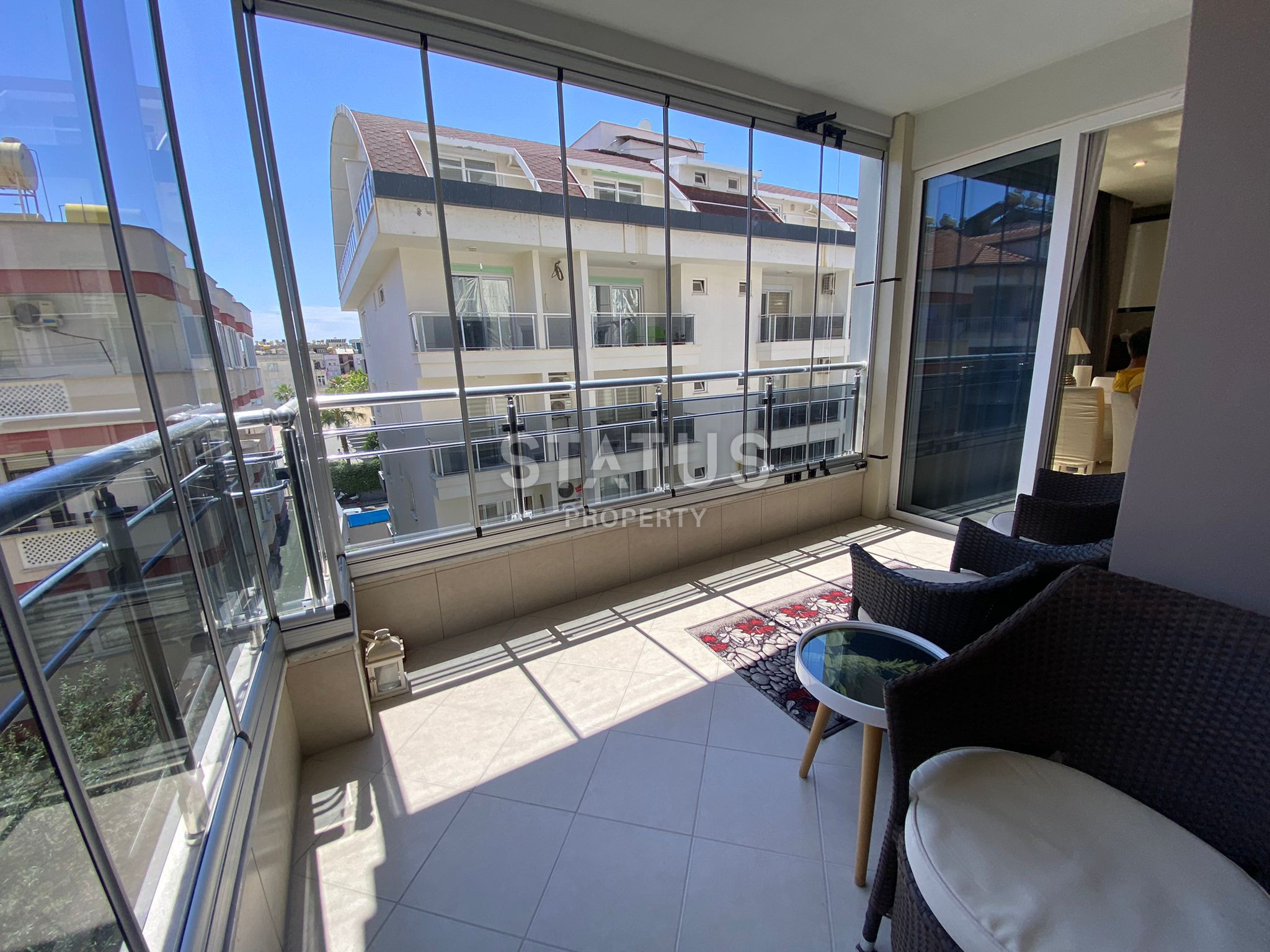 Three-room furnished apartment on Cleopatra beach. 90m2 фото 23