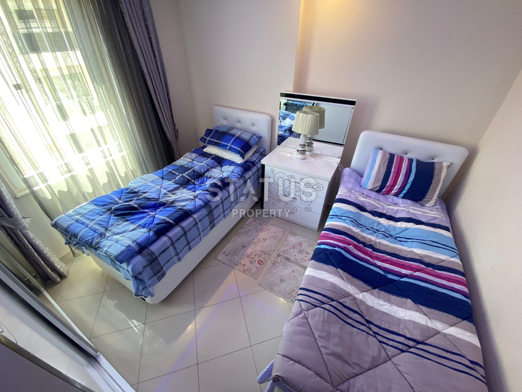 Three-room furnished apartment on Cleopatra beach. 90m2 фото 24