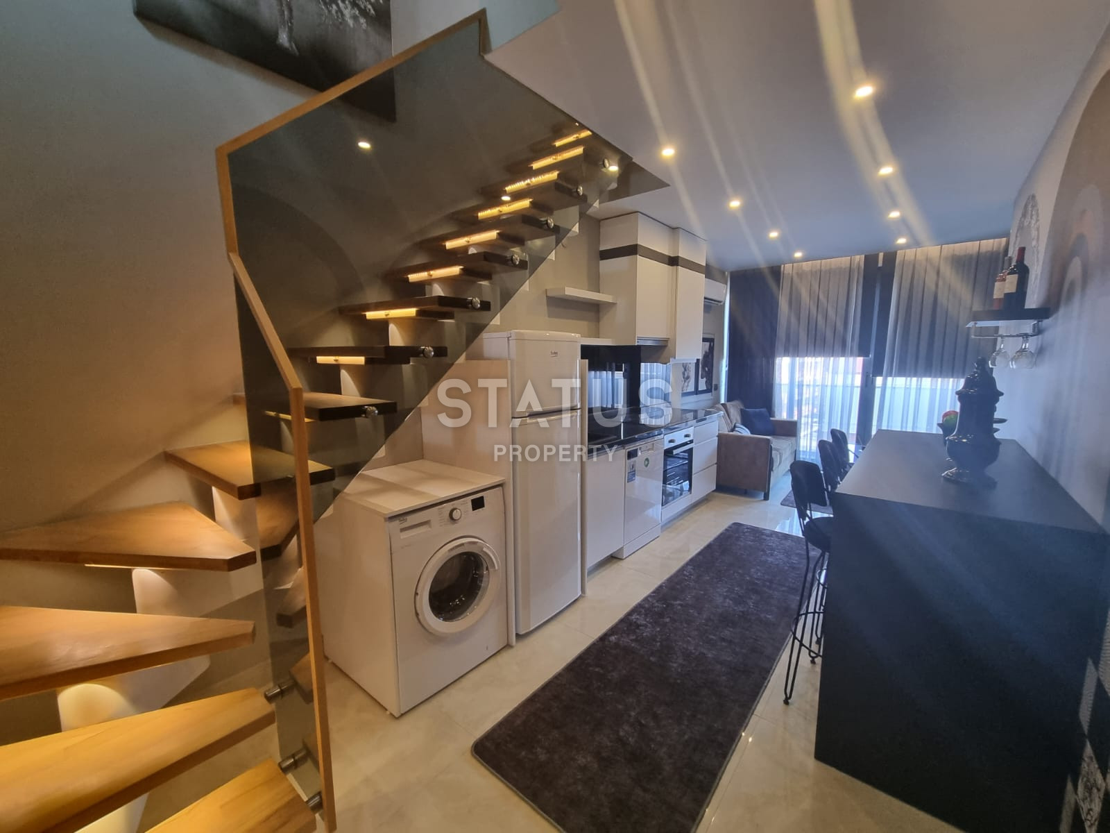 Duplex 1+1 turnkey in the first coastline in Mahmutlar. 65m2 фото 8