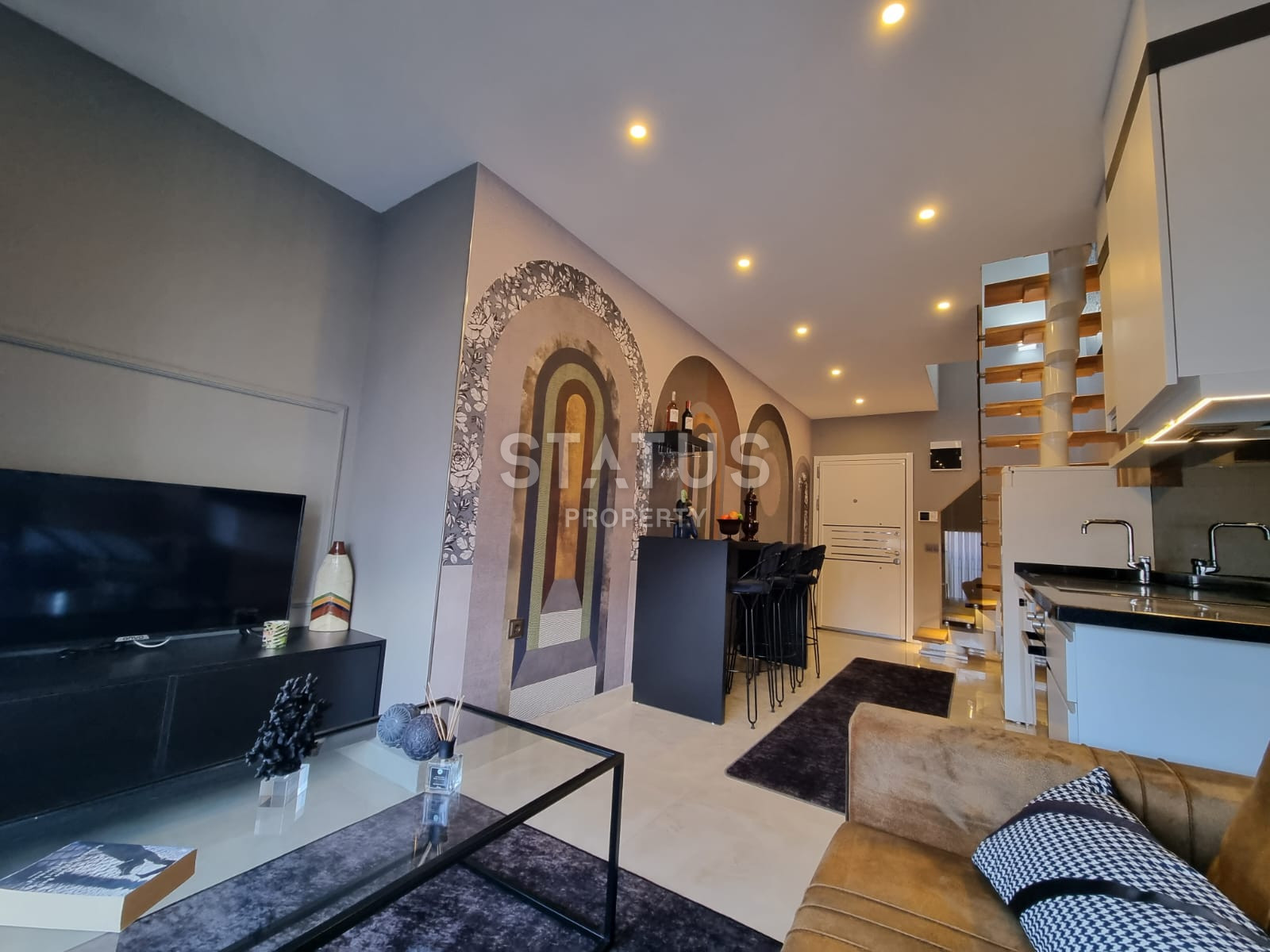 Duplex 1+1 turnkey in the first coastline in Mahmutlar. 65m2 фото 10