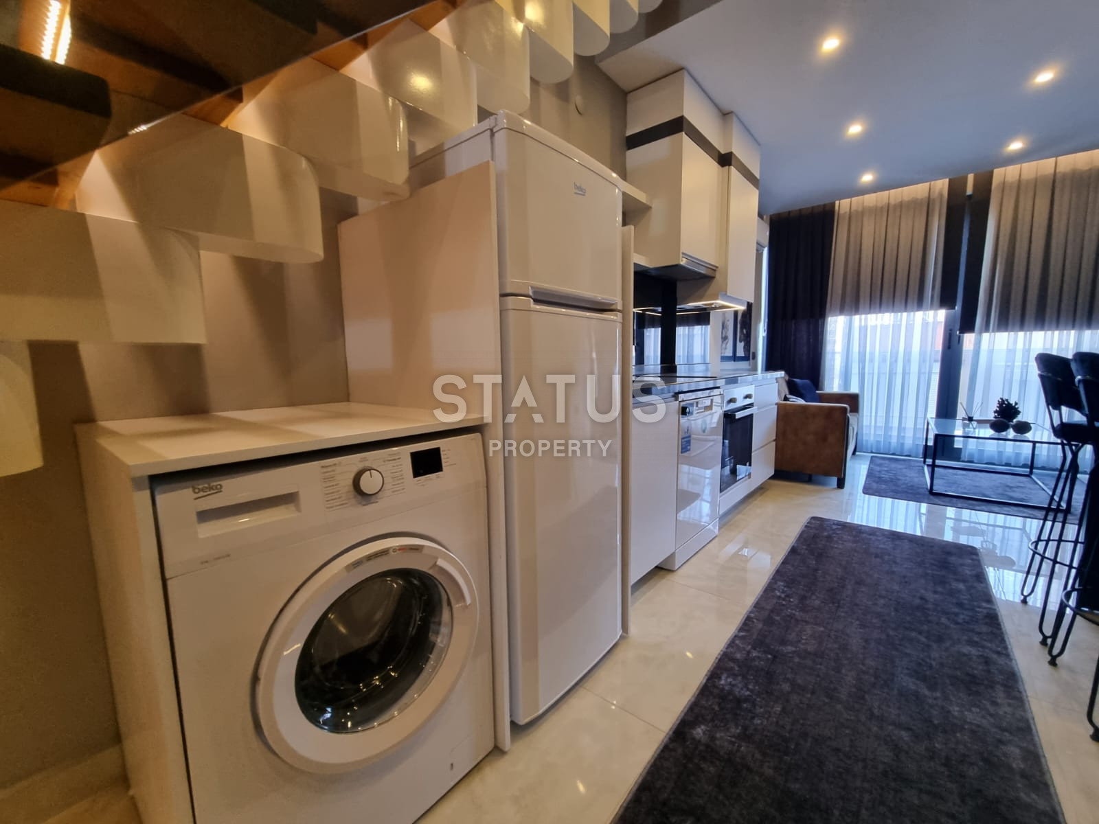 Duplex 1+1 turnkey in the first coastline in Mahmutlar. 65m2 фото 19