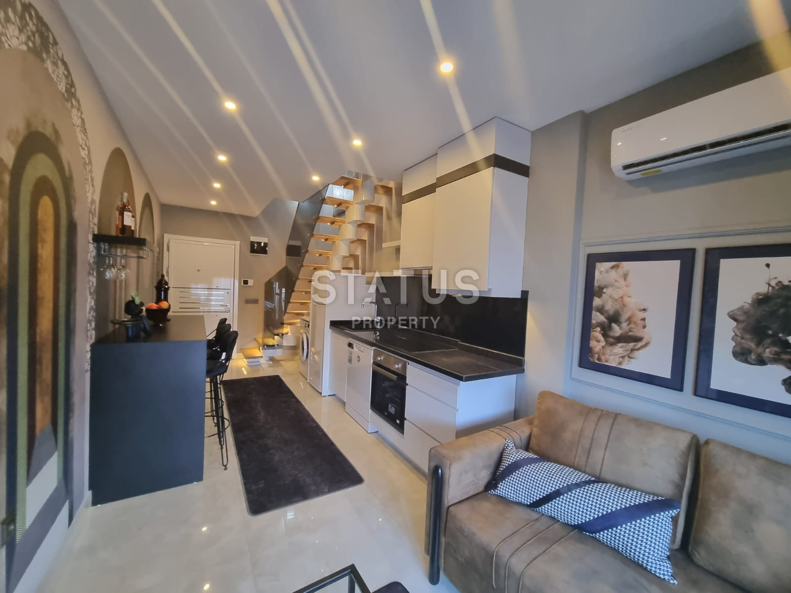 Duplex 1+1 turnkey in the first coastline in Mahmutlar. 65m2 фото 22