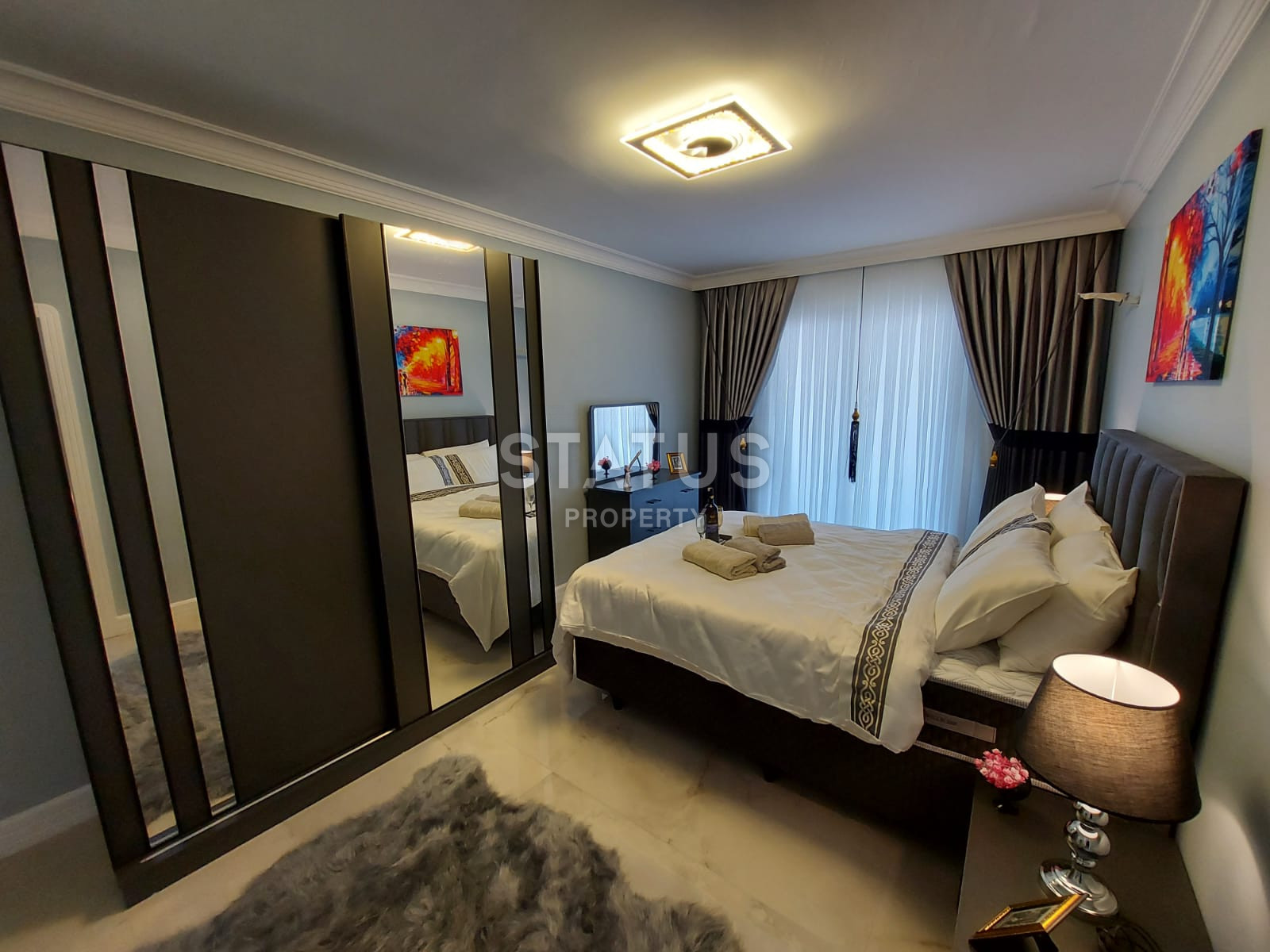 Three-room furnished apartment with a good location in Mahmutlar фото 23