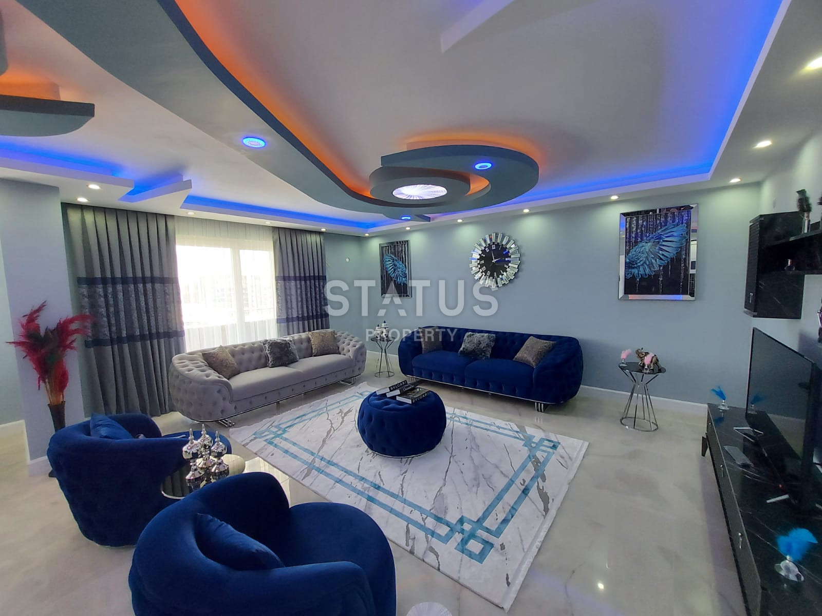 Three-room furnished apartment with a good location in Mahmutlar фото 26