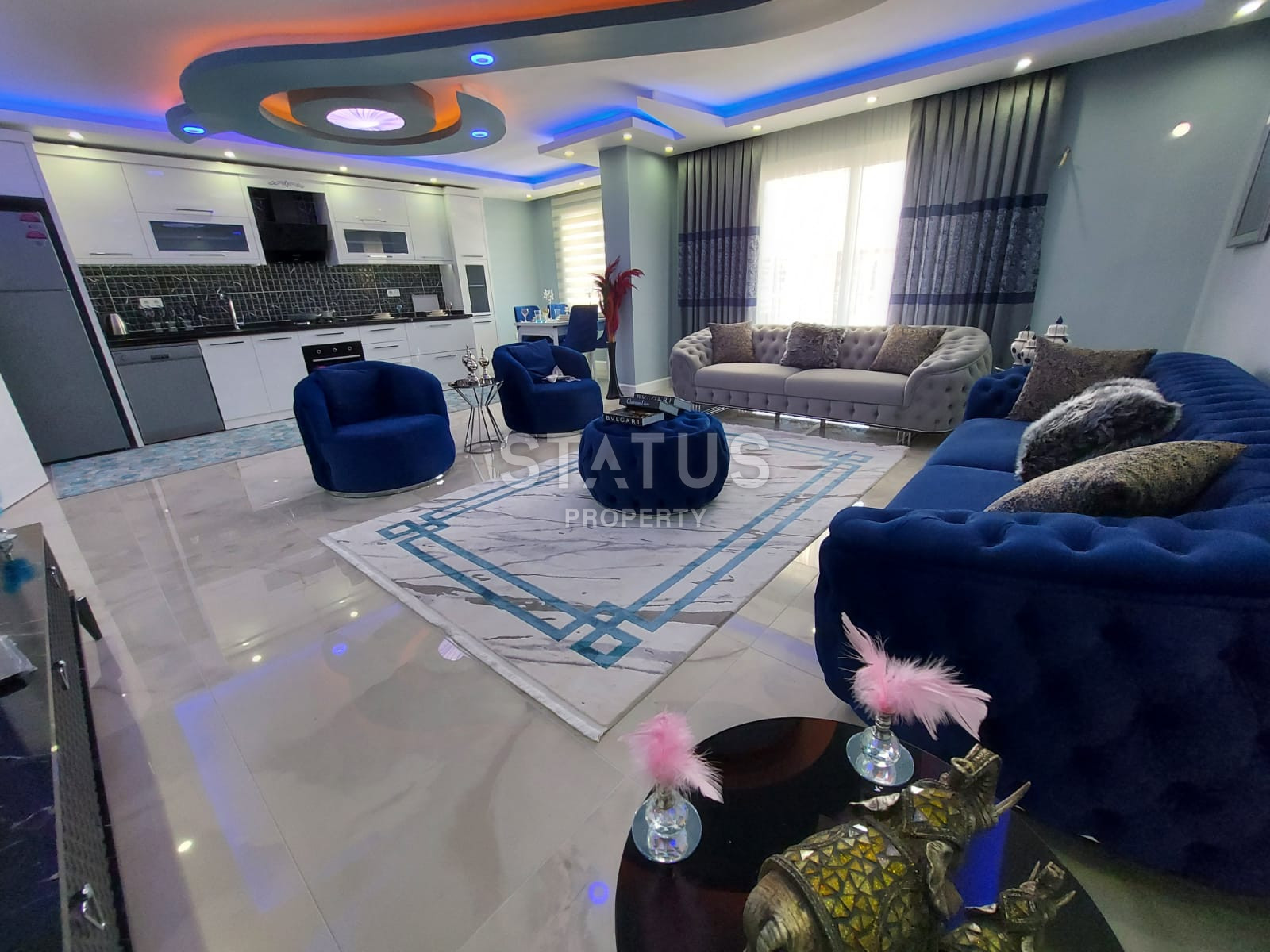 Three-room furnished apartment with a good location in Mahmutlar фото 29