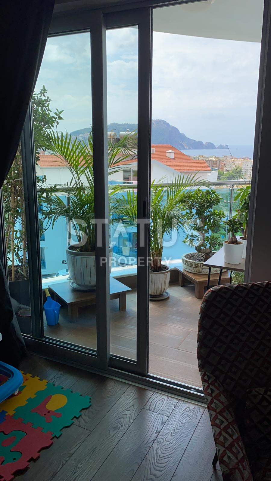 Luxurious five-room duplex with a view of Alanya and the sea. фото 3
