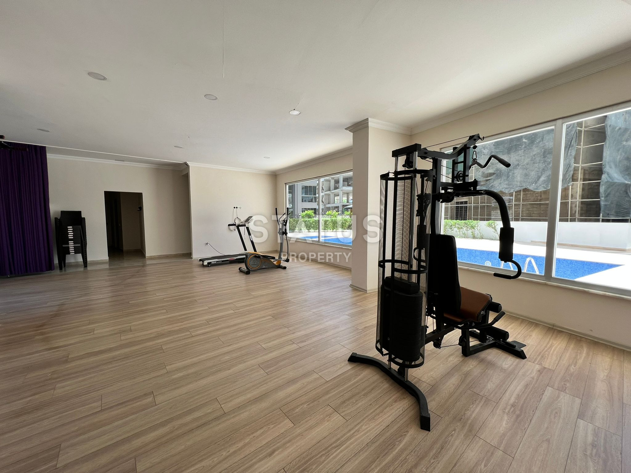 Просторная двухкомнатная квартира  с мебелью в Махмутларе фото 10