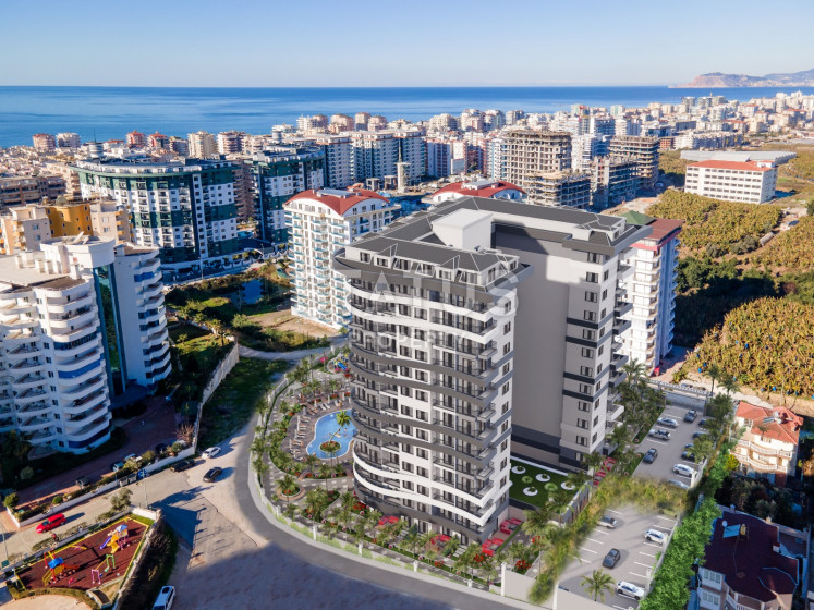 Новый проект от ведущего застройщика в Махмутларе. 63м2 -166м2 фото 1