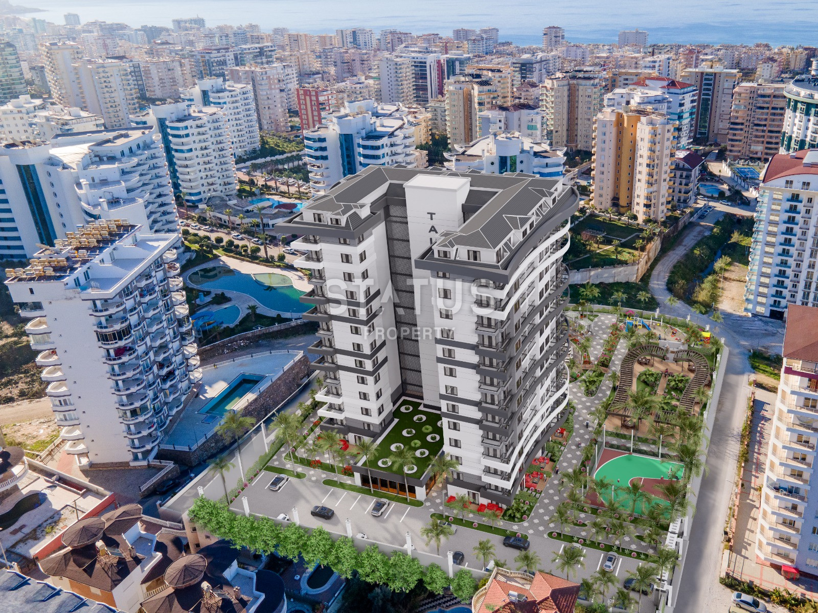 Новый проект от ведущего застройщика в Махмутларе. 63м2 -166м2 фото 3