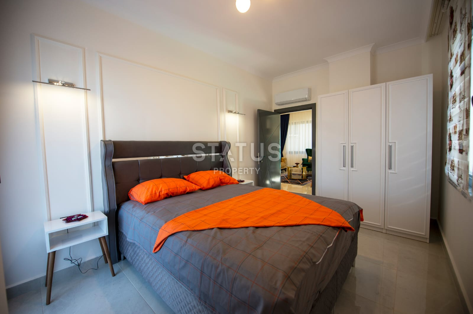 New one-bedroom furnished apartment in a new residential complex in Mahmutlar фото 5