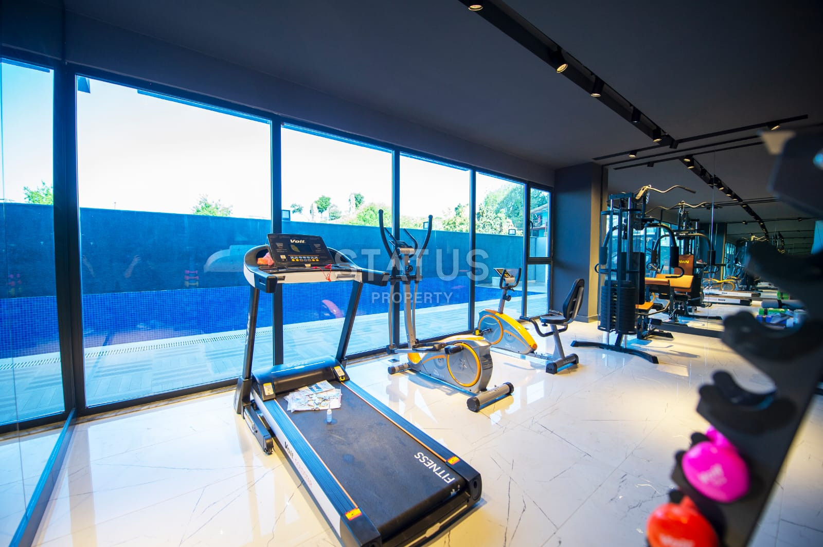 New one-bedroom furnished apartment in a new residential complex in Mahmutlar фото 12