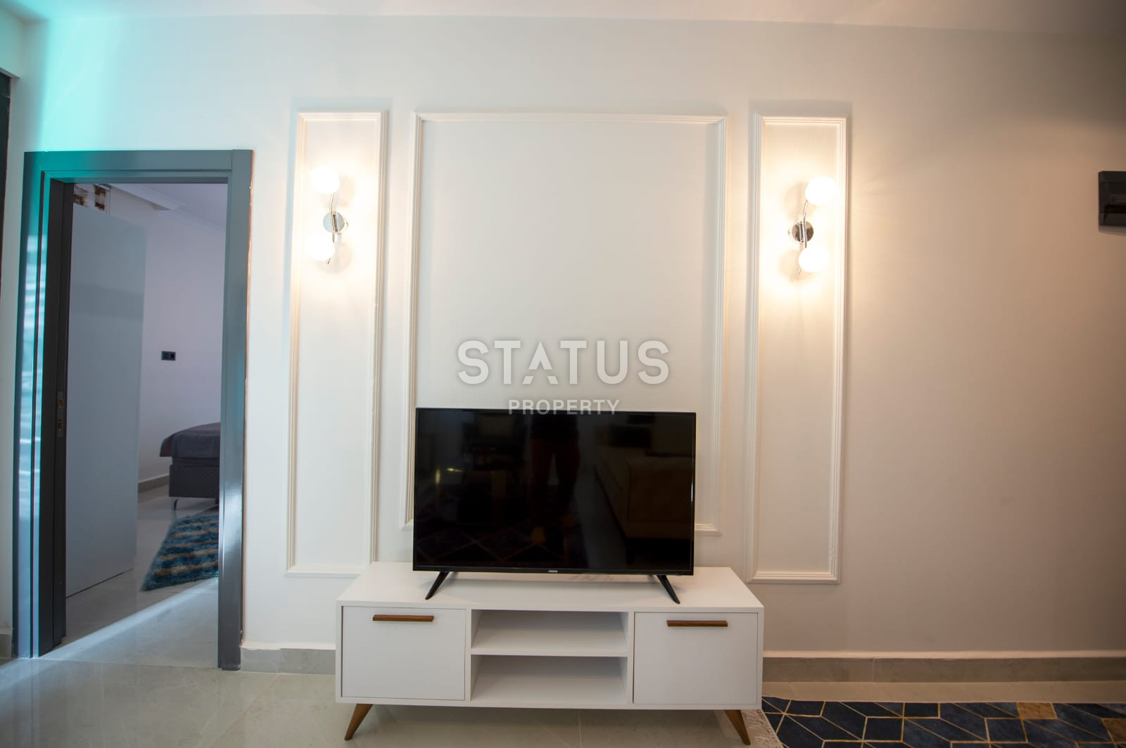 New one-bedroom furnished apartment in a new residential complex in Mahmutlar фото 16