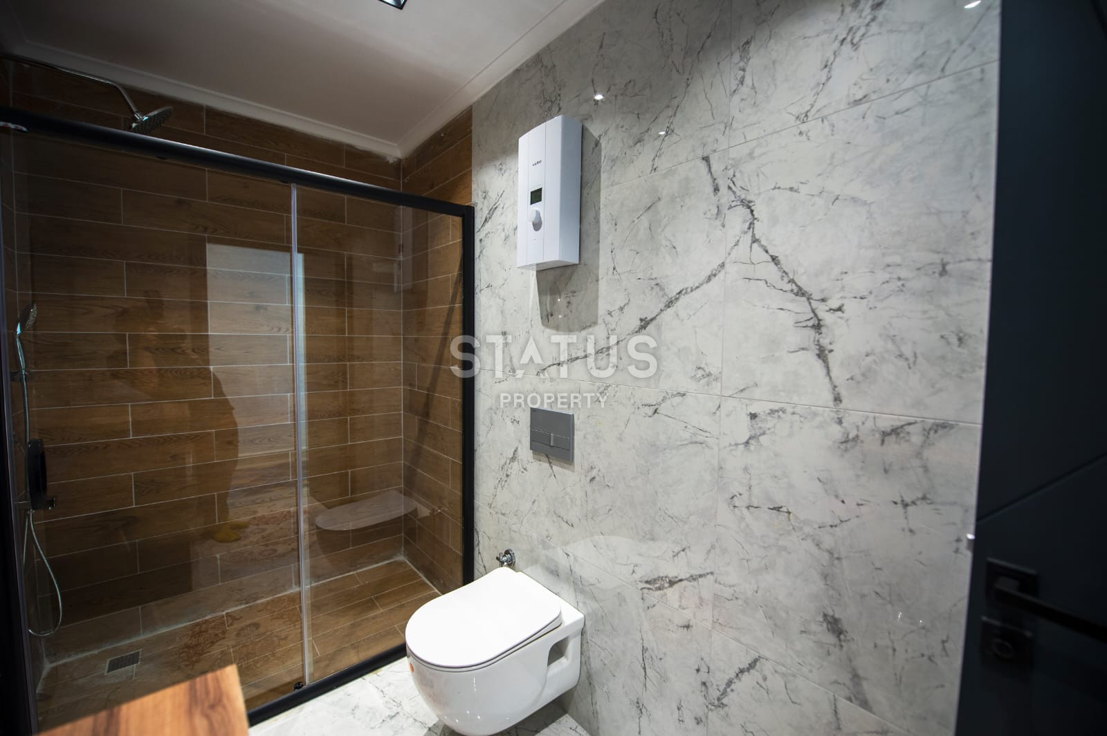 New one-bedroom furnished apartment in a new residential complex in Mahmutlar фото 18