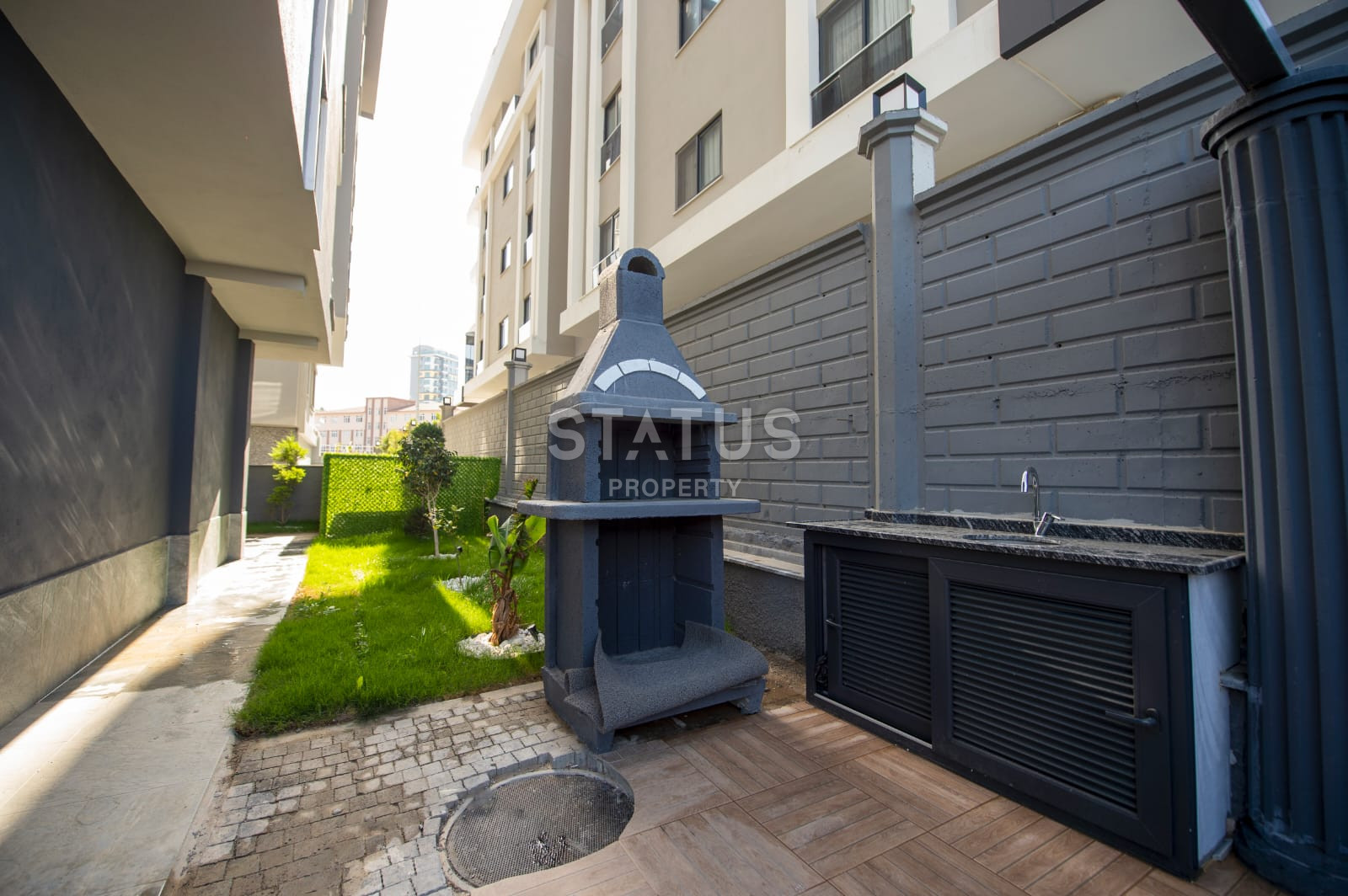 New one-bedroom furnished apartment in a new residential complex in Mahmutlar фото 21