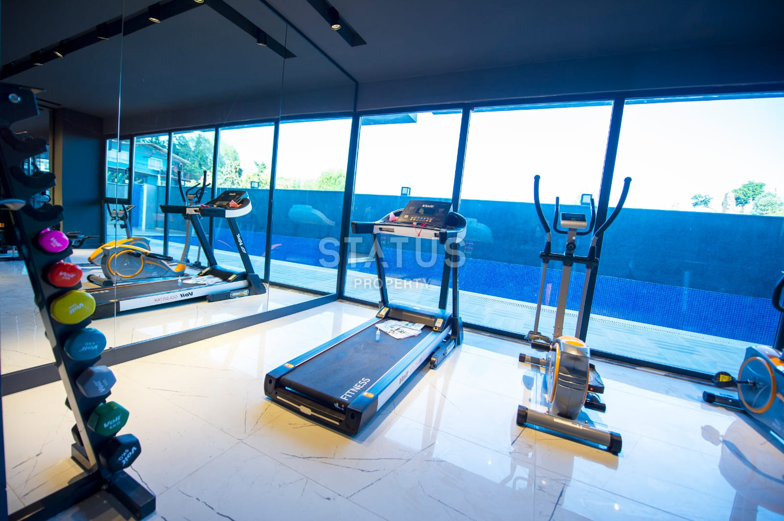 New one-bedroom furnished apartment in a new residential complex in Mahmutlar фото 22