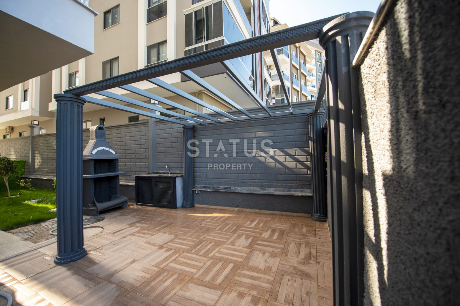 New one-bedroom furnished apartment in a new residential complex in Mahmutlar фото 26