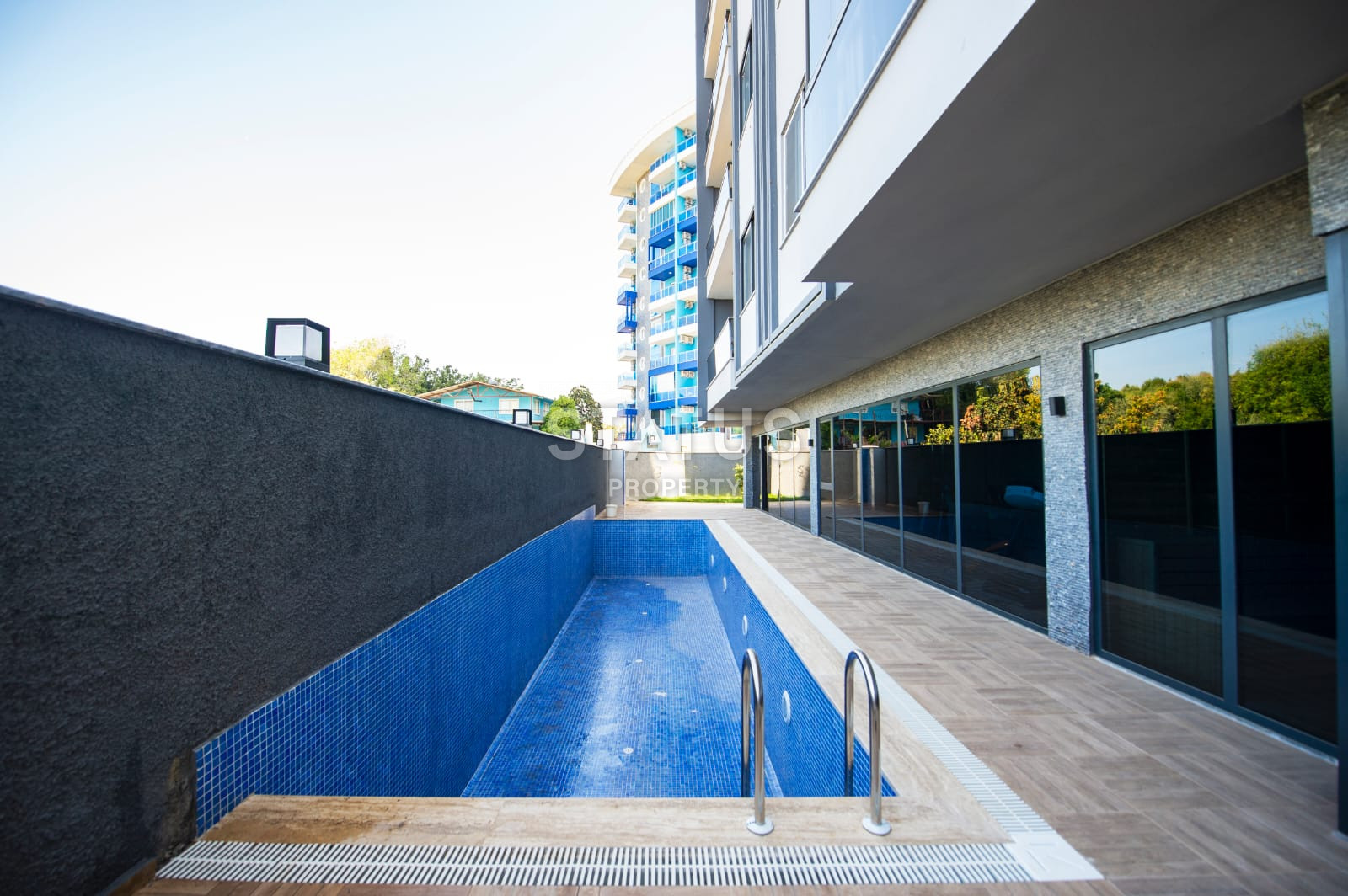 New one-bedroom furnished apartment in a new residential complex in Mahmutlar фото 32