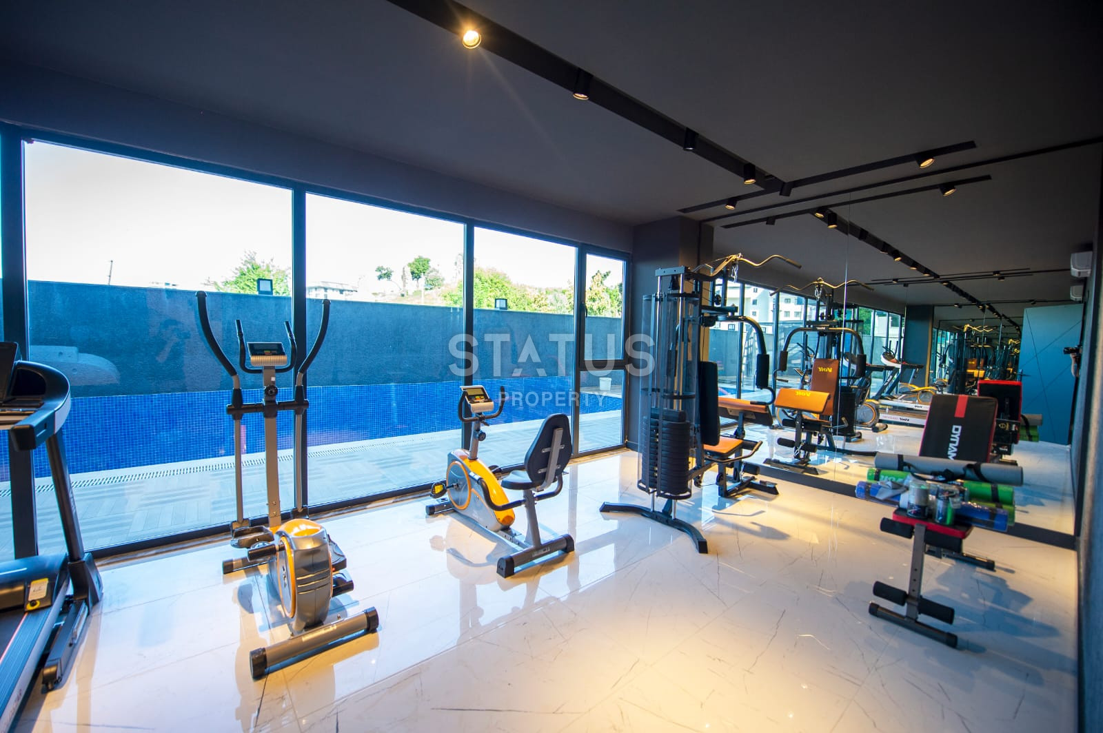 New one-bedroom furnished apartment in a new residential complex in Mahmutlar фото 34