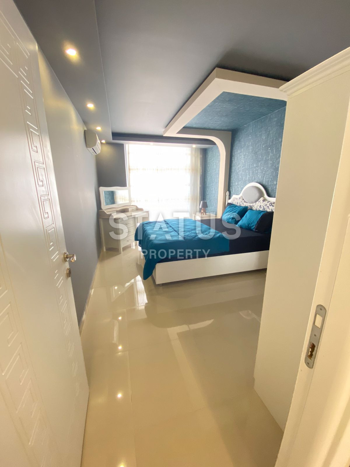 Красивая светлая двухкомнатная квартира в Махмутларе фото 6