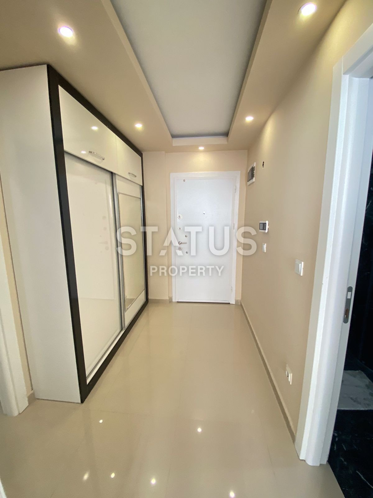 Красивая светлая двухкомнатная квартира в Махмутларе фото 7